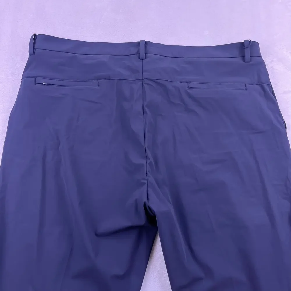 NWT Peter Millar blue golf performance pants, size 40/30 - Picture 2 of 4